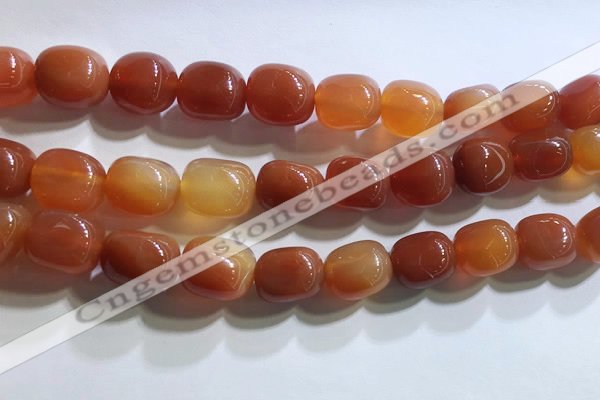 CNG8155 15.5 inches 10*14mm nuggets agate beads wholesale