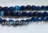 CNG8156 15.5 inches 10*14mm nuggets agate beads wholesale