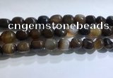 CNG8159 15.5 inches 10*14mm nuggets agate beads wholesale