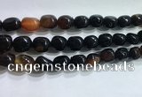 CNG8160 15.5 inches 10*14mm nuggets agate beads wholesale