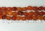 CNG8208 15.5 inches 12*16mm nuggets agate beads wholesale