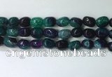 CNG8222 15.5 inches 12*16mm nuggets agate beads wholesale