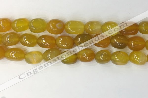 CNG8246 15.5 inches 13*18mm nuggets agate beads wholesale