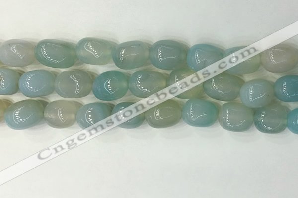 CNG8254 15.5 inches 13*18mm nuggets agate beads wholesale