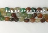 CNG8257 15.5 inches 13*18mm nuggets agate beads wholesale