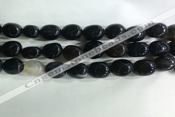 CNG8261 15.5 inches 13*18mm nuggets agate beads wholesale
