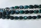 CNG8274 15.5 inches 13*18mm nuggets striped agate beads wholesale