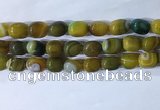 CNG8276 15.5 inches 13*18mm nuggets striped agate beads wholesale