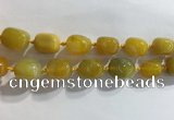 CNG8290 15.5 inches 15*20mm nuggets agate beads wholesale