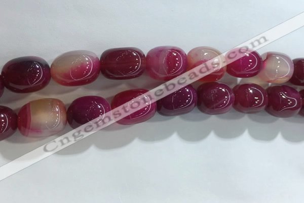 CNG8292 15.5 inches 15*20mm nuggets agate beads wholesale