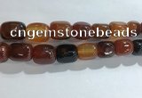 CNG8296 15.5 inches 15*20mm nuggets agate beads wholesale