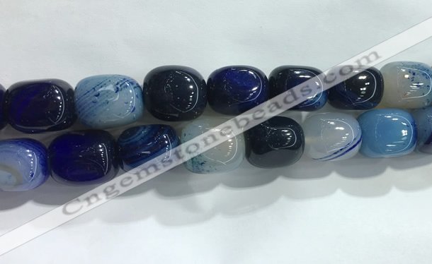 CNG8297 15.5 inches 15*20mm nuggets agate beads wholesale