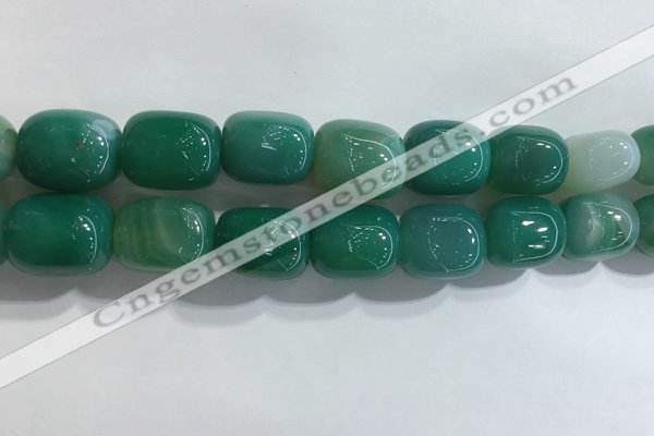 CNG8299 15.5 inches 15*20mm nuggets agate beads wholesale