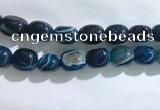 CNG8317 15.5 inches 15*20mm nuggets striped agate beads wholesale