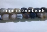 CNG8318 15.5 inches 15*20mm nuggets striped agate beads wholesale