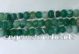 CNG8349 15.5 inches 10*12mm nuggets striped agate beads wholesale