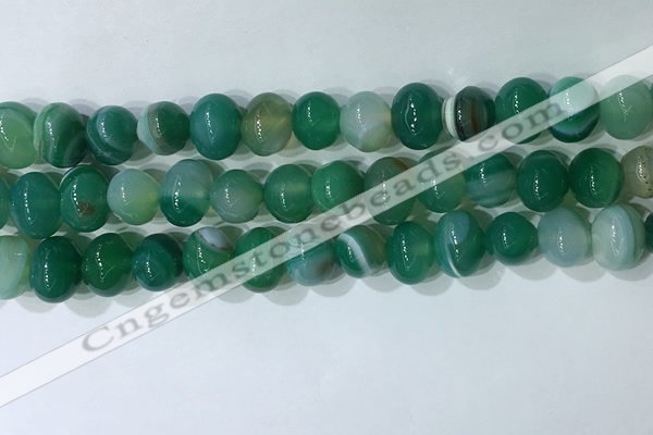 CNG8349 15.5 inches 10*12mm nuggets striped agate beads wholesale