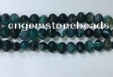 CNG8350 15.5 inches 10*12mm nuggets striped agate beads wholesale