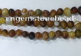 CNG8351 15.5 inches 10*12mm nuggets striped agate beads wholesale