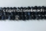 CNG8353 15.5 inches 10*12mm nuggets striped agate beads wholesale