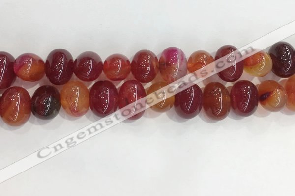 CNG8364 15.5 inches 12*16mm nuggets agate beads wholesale