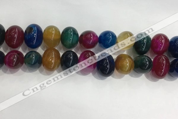 CNG8374 15.5 inches 12*16mm nuggets agate beads wholesale