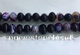 CNG8381 15.5 inches 12*16mm nuggets striped agate beads wholesale