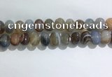 CNG8387 15.5 inches 12*16mm nuggets striped agate beads wholesale