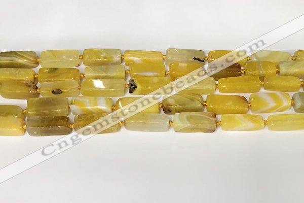CNG8396 15.5 inches 8*18mm - 10*25mm freeform agate beads