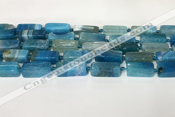 CNG8397 15.5 inches 8*18mm - 10*25mm freeform agate beads