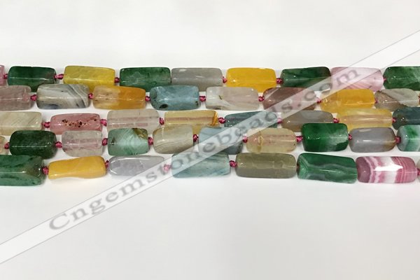 CNG8398 15.5 inches 8*18mm - 10*25mm freeform agate beads