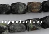 CNG840 15.5 inches 13*18mm faceted nuggets picasso jasper beads