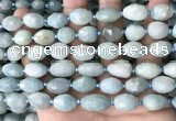 CNG8510 15.5 inches 10*12mm - 11*15mm faceted nuggets aquamarine beads