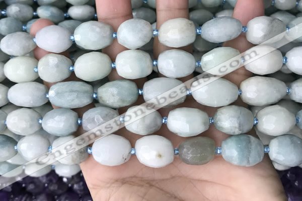 CNG8511 15.5 inches 12*14mm - 13*18mm faceted nuggets aquamarine beads