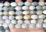 CNG8513 15.5 inches 10*12mm - 11*16mm faceted nuggets aquamarine beads