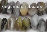 CNG855 15.5 inches 7*13mm – 10*20mm faceted nuggets Botswana agate beads