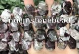 CNG8552 15.5 inches 13*18mm - 15*25mm faceted freeform tourmaline beads