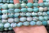 CNG8568 12*16mm - 13*18mm faceted nuggets amazonite beads