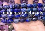 CNG8573 12*16mm - 15*20mm faceted nuggets lapis lazuli beads