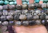 CNG8584 13*18mm - 15*20mm faceted nuggets labradorite beads