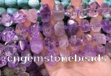 CNG8592 12*16mm - 13*18mm faceted nuggets ametrine beads