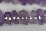 CNG861 15.5 inches 10*14mm – 13*20mm faceted nuggets amethyst beads