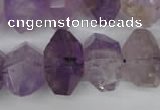 CNG862 15.5 inches 12*18mm – 14*23mm faceted nuggets amethyst beads