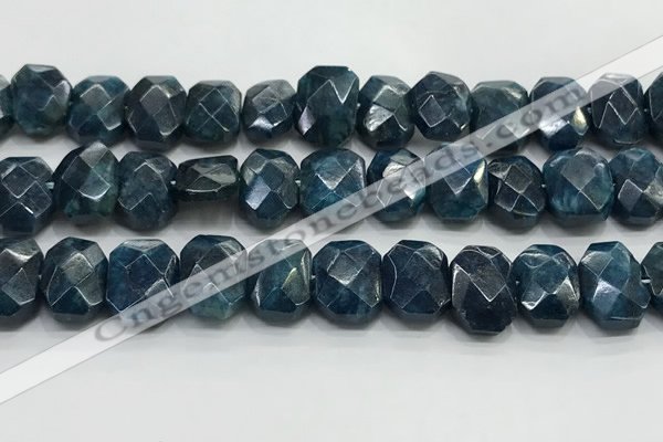 CNG8621 10*13mm - 12*16mm faceted freeform apatite beads