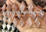 CNG8638 13*20mm - 15*25mm faceted freeform moonstone beads