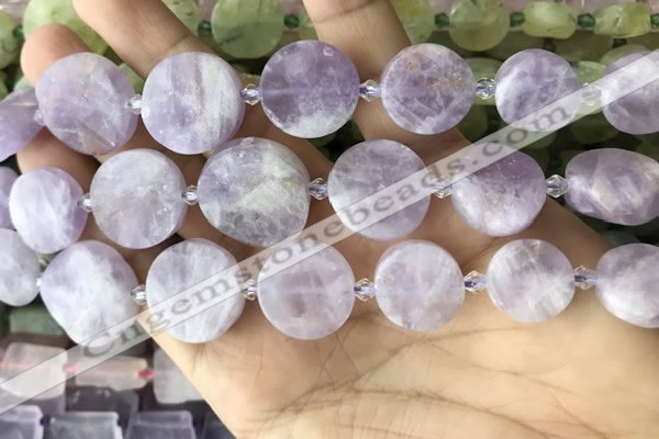 CNG8655 15.5 inches 10mm - 20mm freeform lavender amethyst beads