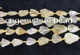 CNG8678 15.5 inches 12*14mm - 20*23mm freeform citrine beads