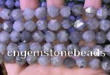 CNG8718 15.5 inches 12mm faceted nuggets labradorite gemstone beads