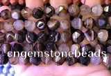 CNG8722 15.5 inches 10mm faceted nuggets agate gemstone beads