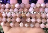 CNG8743 15.5 inches 10mm faceted nuggets moonstone gemstone beads